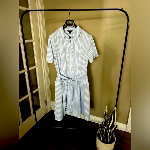 Brooks Brothers Shirt Dress (12) - Picture 1 of 6
